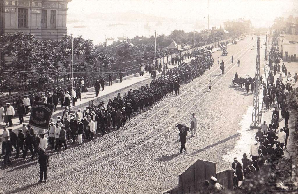 Vladivostoka — Historic Photos — Tramway (1912-1945)
