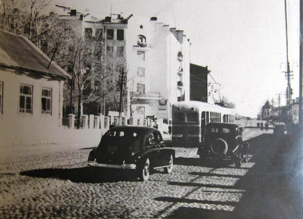 Владивосток — Исторические фотографии — трамвай (1946-1970)