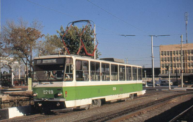 Tachkent, Tatra T6B5SU N°. 2749