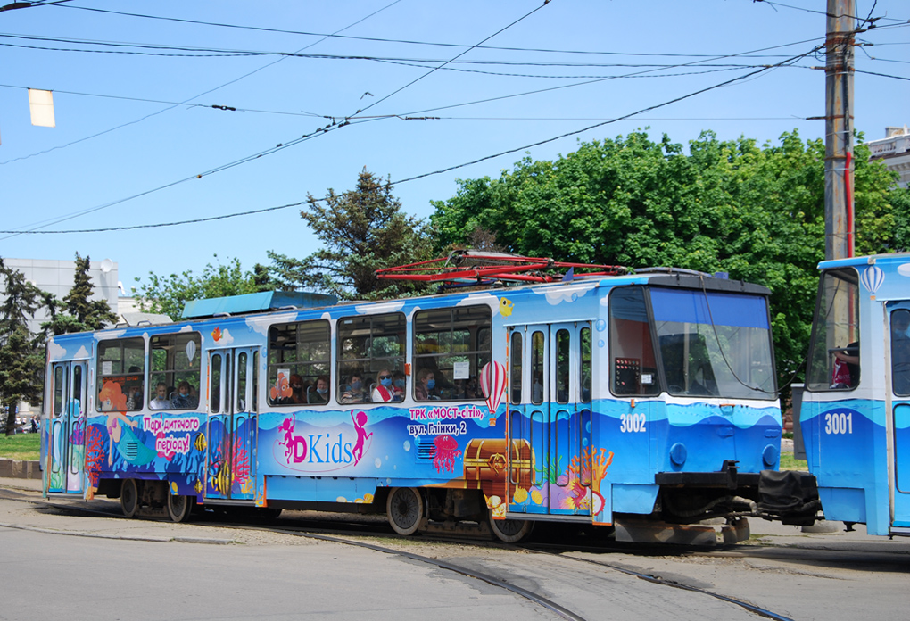 第聂伯罗, Tatra-Yug T6B5 # 3002