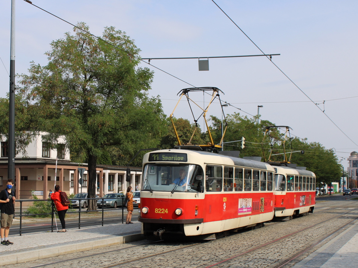 Прага, Tatra T3R.P № 8224