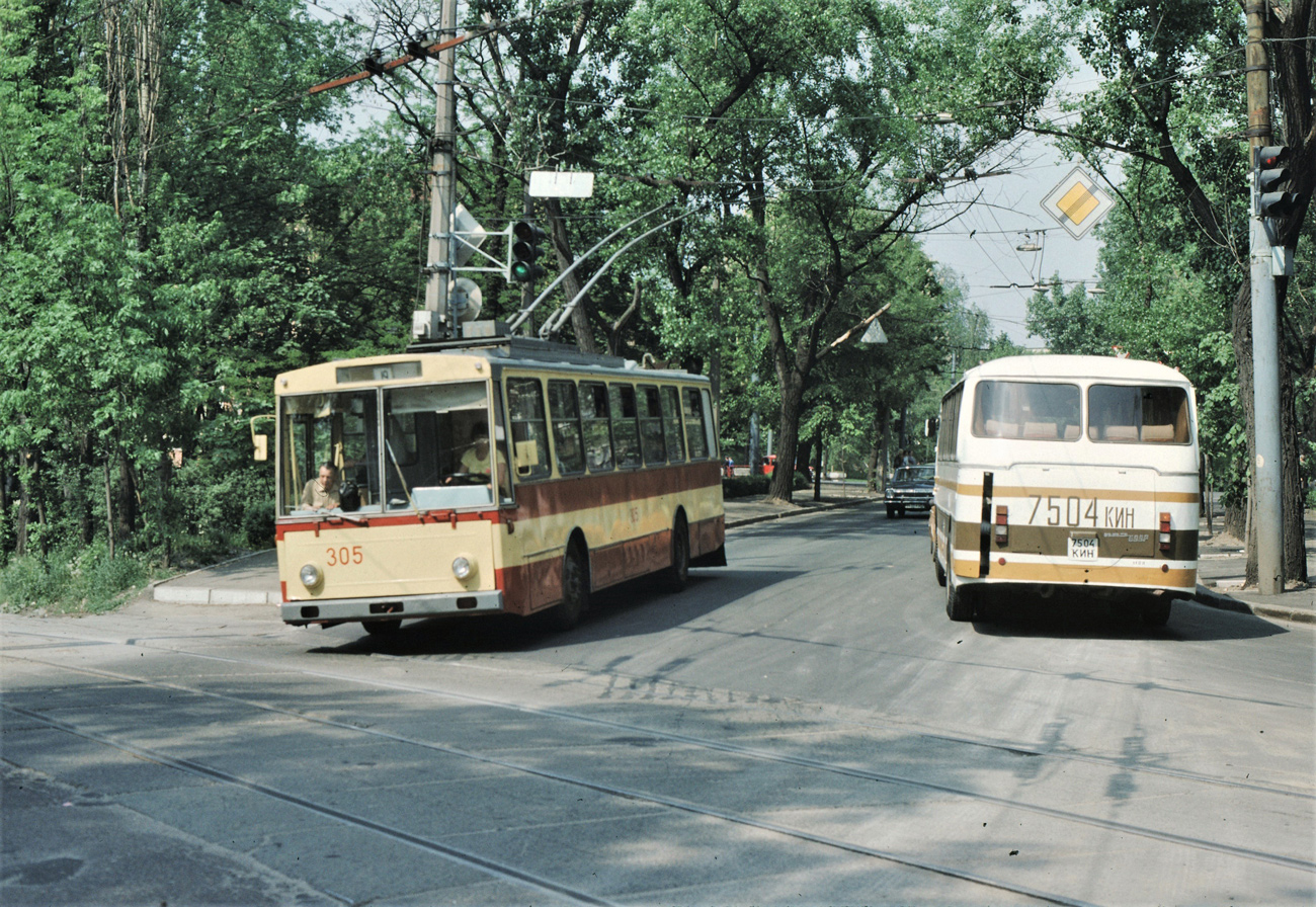 Киев, Škoda 14Tr01 № 305; Киев — Исторические фотографии