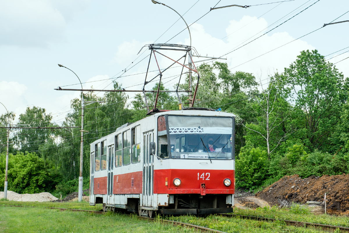 Липецк, Tatra T6B5SU № 142