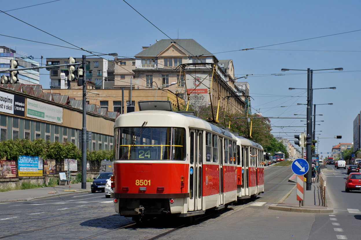 Прага, Tatra T3R.P № 8501