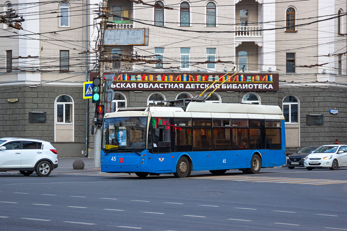 Тула, Тролза-5265.00 «Мегаполис» № 45 Тула, Тролза-5265.00 «Мегаполис» № 45