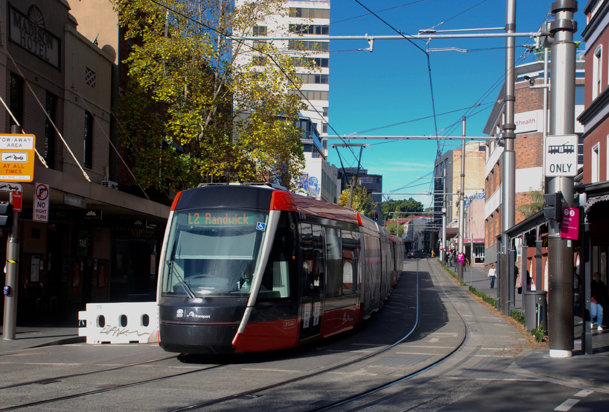 Сидней, Alstom Citadis 305 № 014