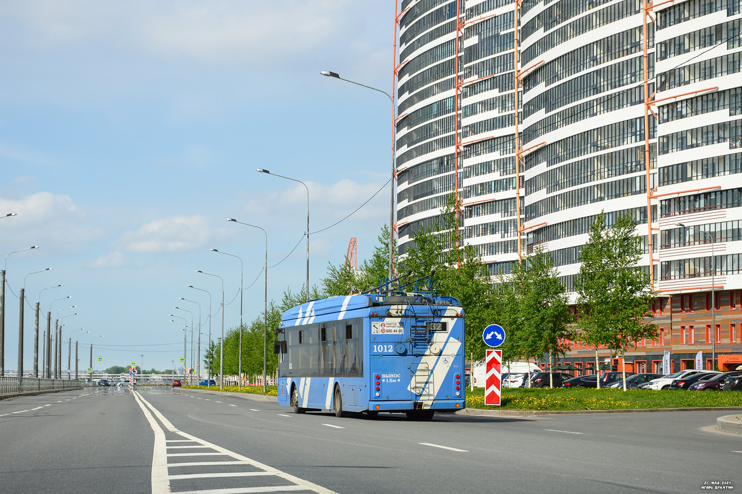 Санкт-Петербург, Тролза-5265.08 «Мегаполис» № 1012