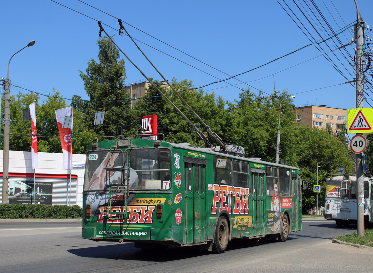 Йошкар-Ола, ЗиУ-682В [В00] № 224