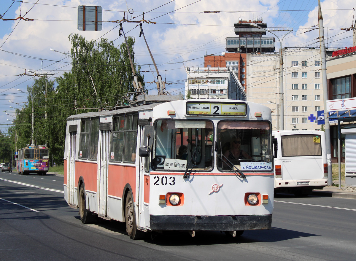 Йошкар-Ола, ЗиУ-682В-013 [В0В] № 203