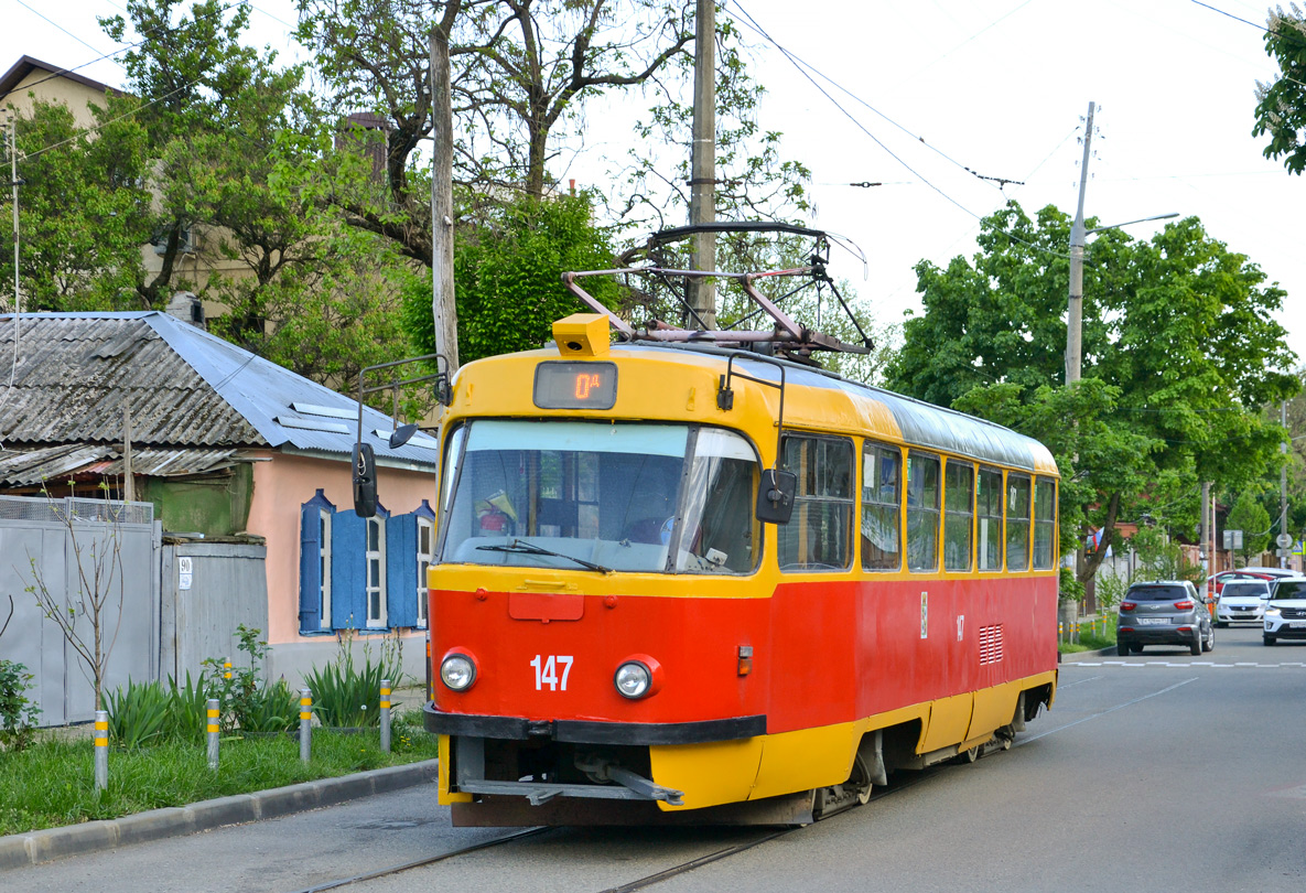Краснодар, Tatra T3SU № 147
