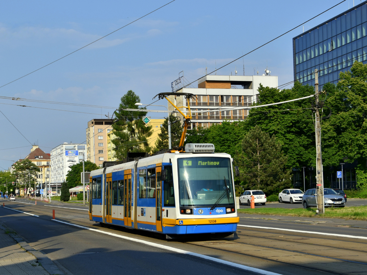 Острава, Škoda 03T2 Astra № 1208