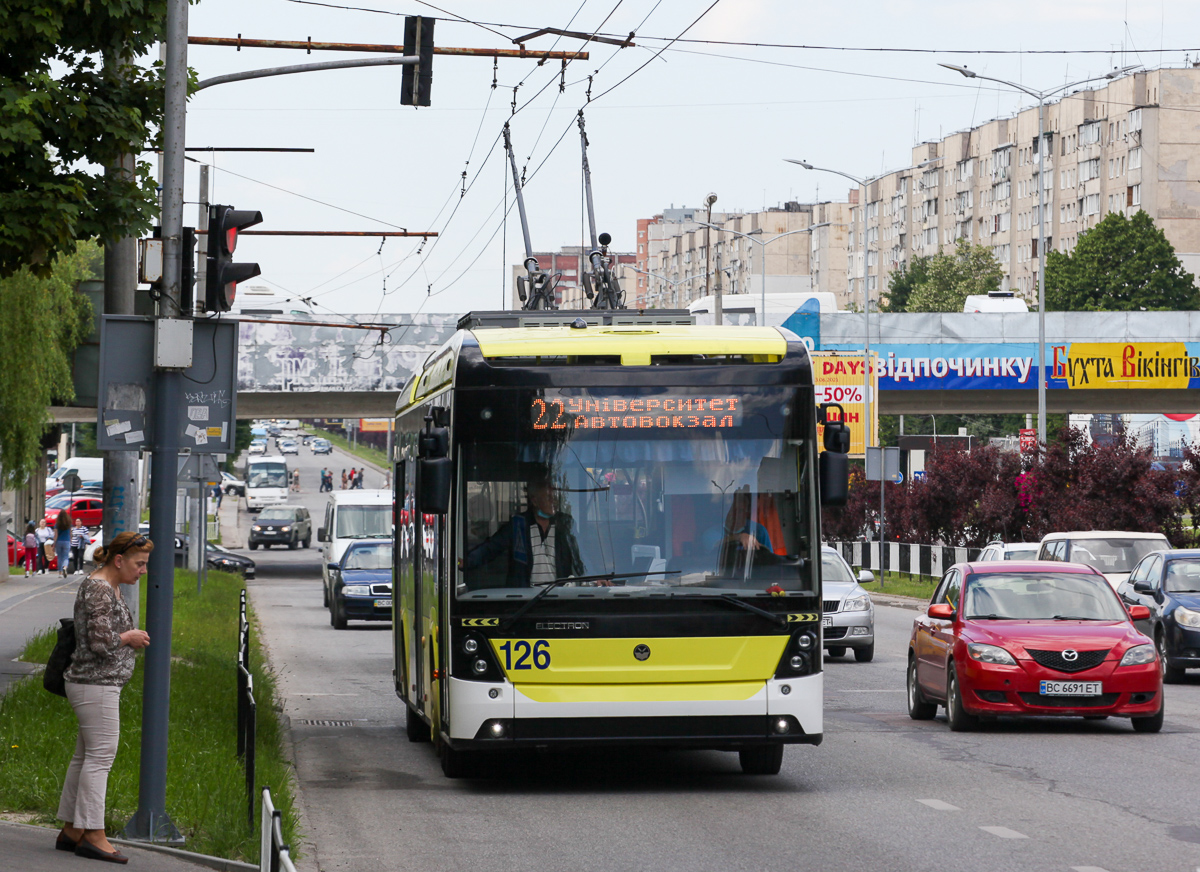 Львов, Electron T19102 № 126