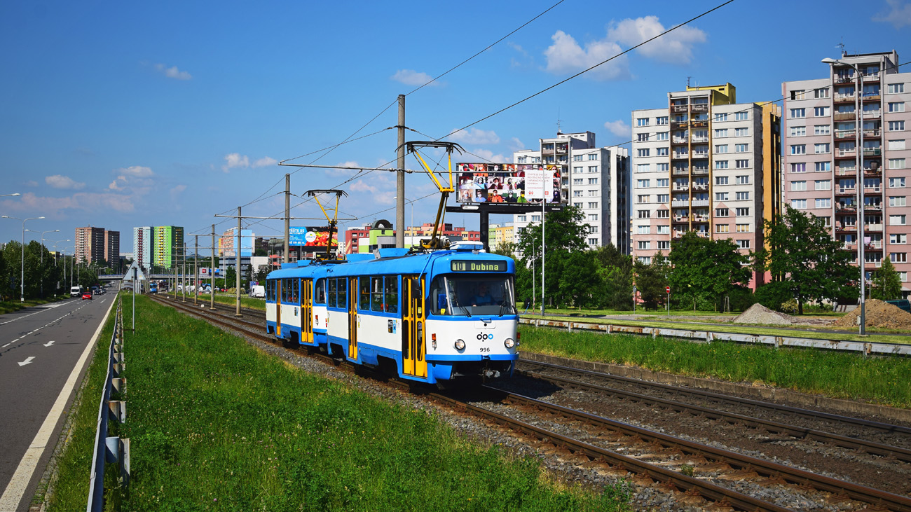 Острава, Tatra T3R.P № 996