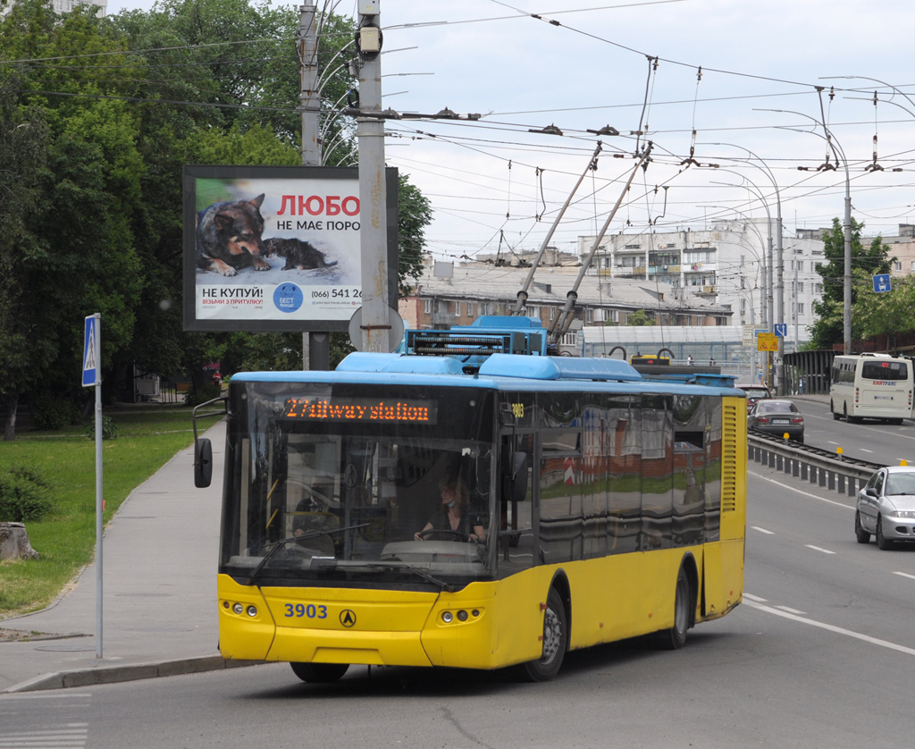 Киев, ЛАЗ E183D1 № 3903