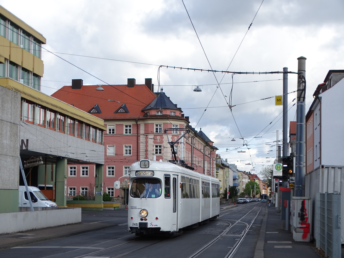 Вюрцбург, Duewag GT8 № 245