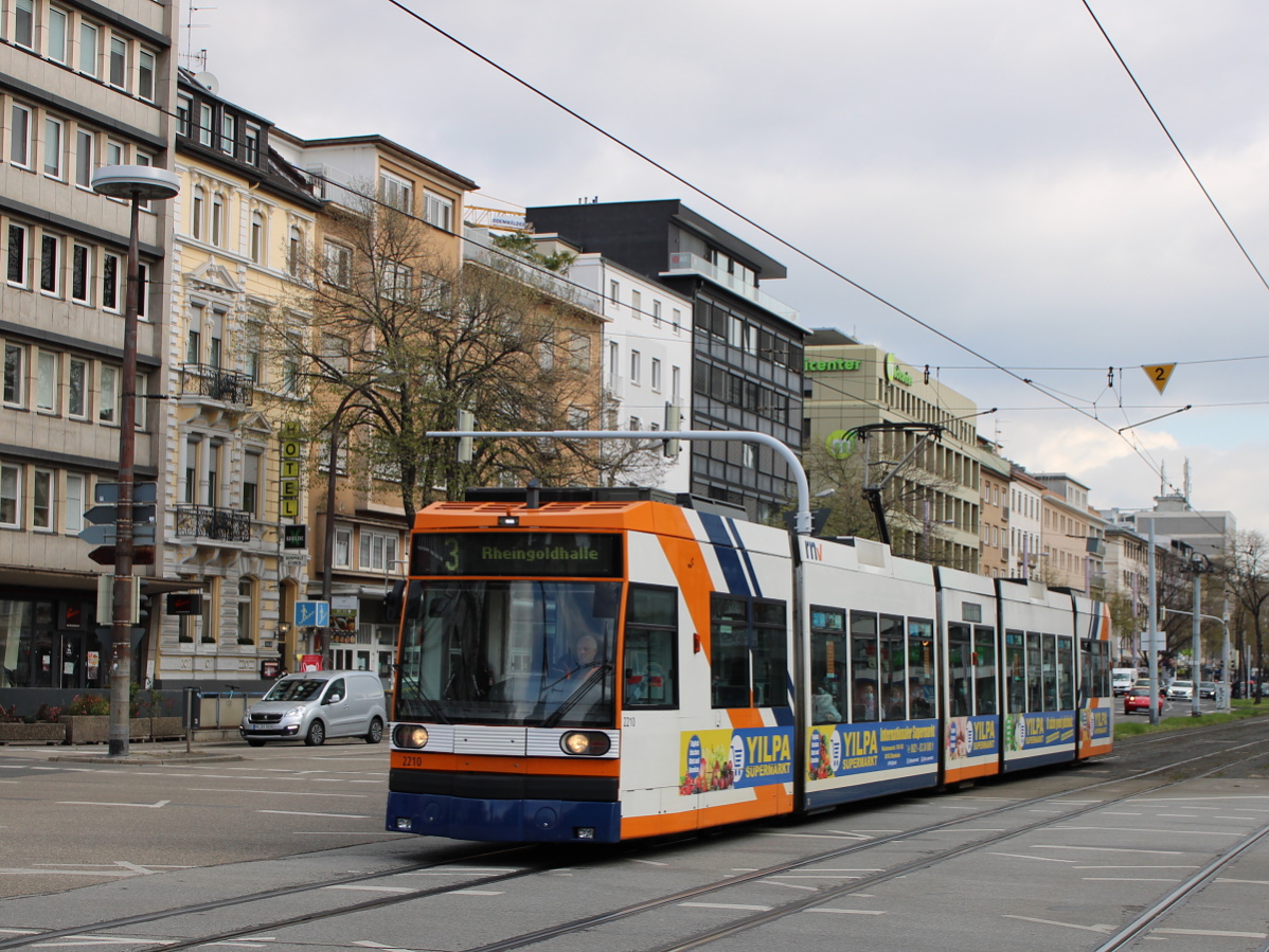 Рейн-Неккар, Duewag 6MGT № 2210