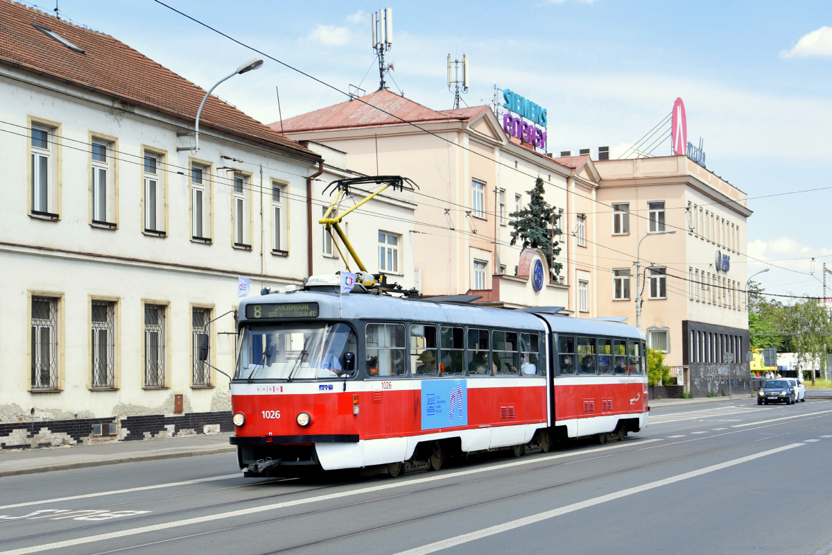 Brno, Tatra K2P № 1026 Brno, Tatra K2P № 1026