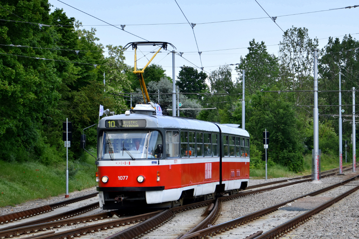Брно, Tatra K2P № 1077