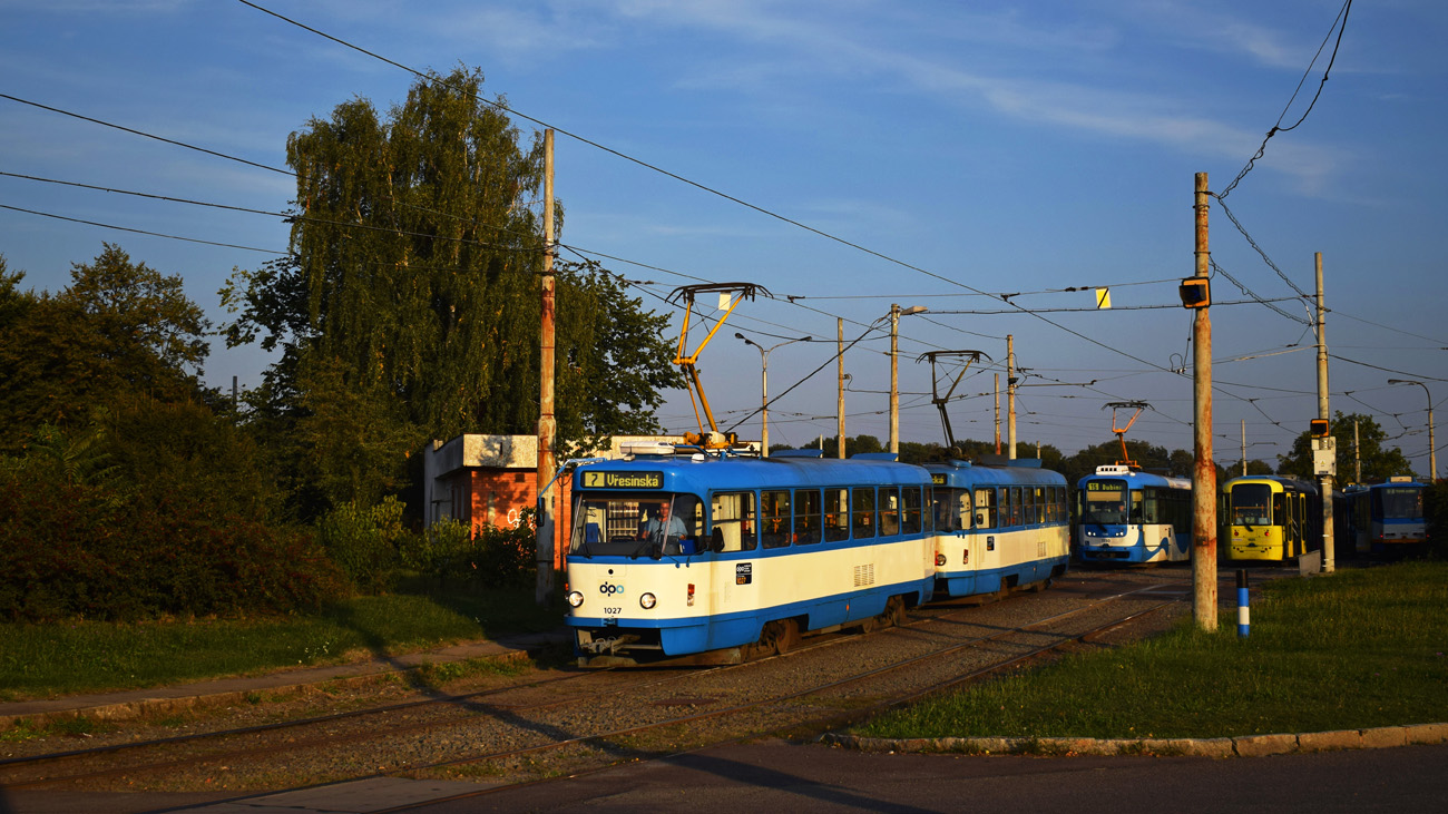 Острава, Tatra T3R.P № 1027
