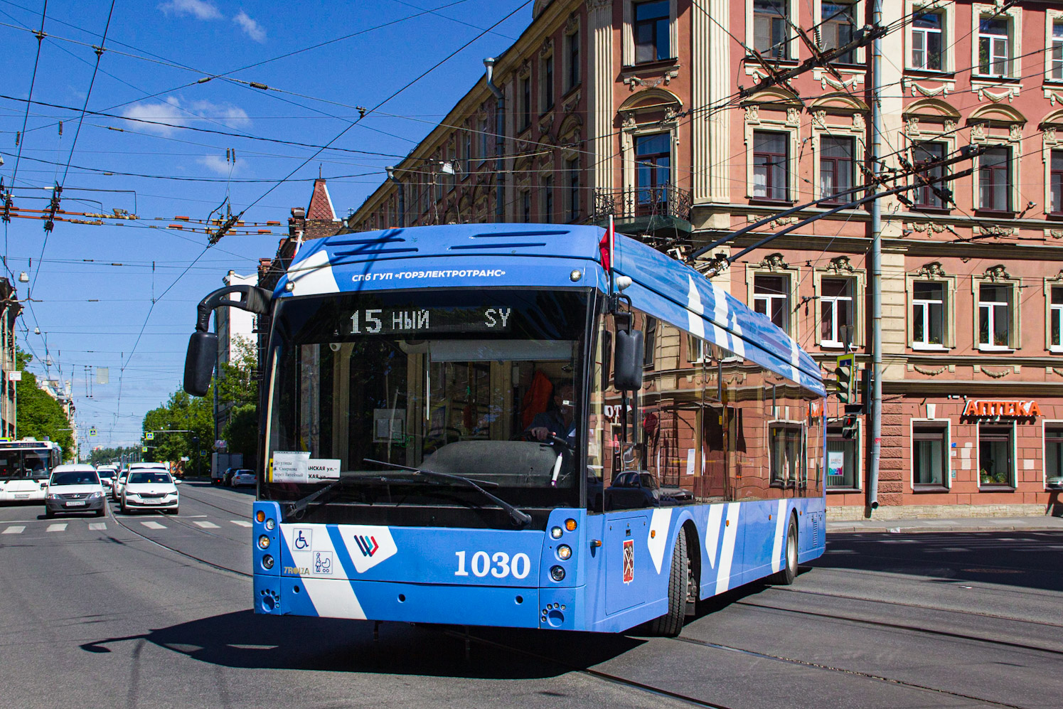 Санкт-Петербург, Тролза-5265.08 «Мегаполис» № 1030