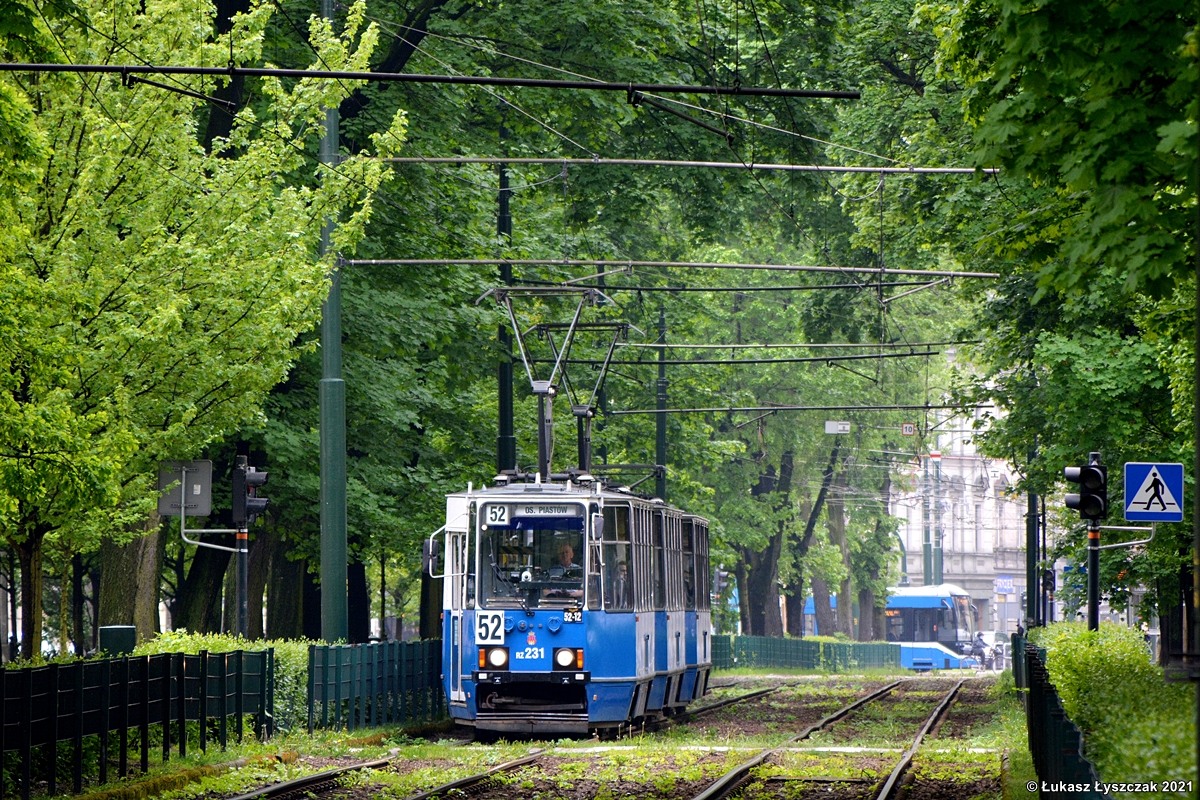 Краков, Konstal 105Na № RZ231