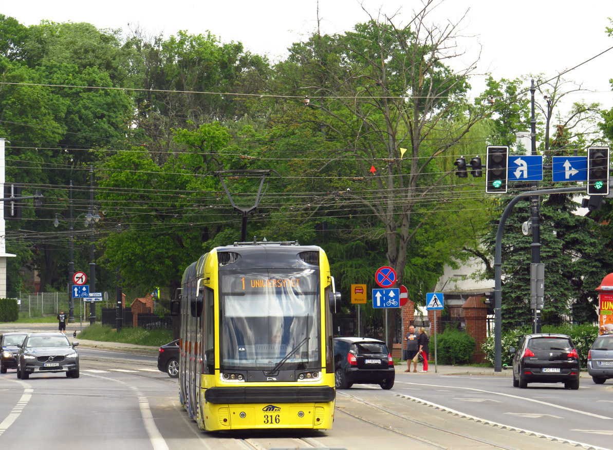 Торунь, PESA Swing 122NbTDuo № 316