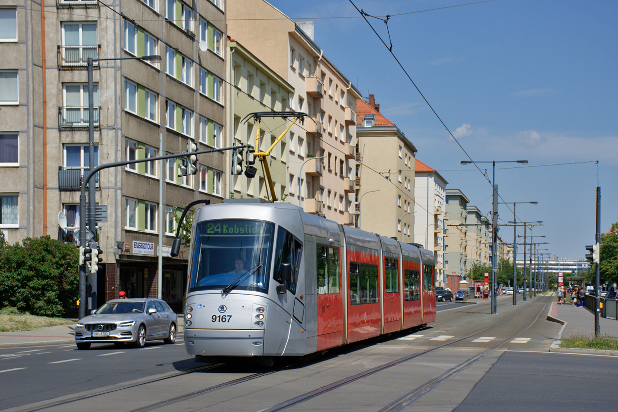 Прага, Škoda 14T Elektra № 9167