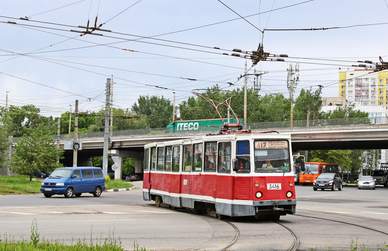 Nizhny Novgorod, 71-605 (KTM-5M3) č. 3416 Nizhny Novgorod, 71-605 (KTM-5M3) č. 3416