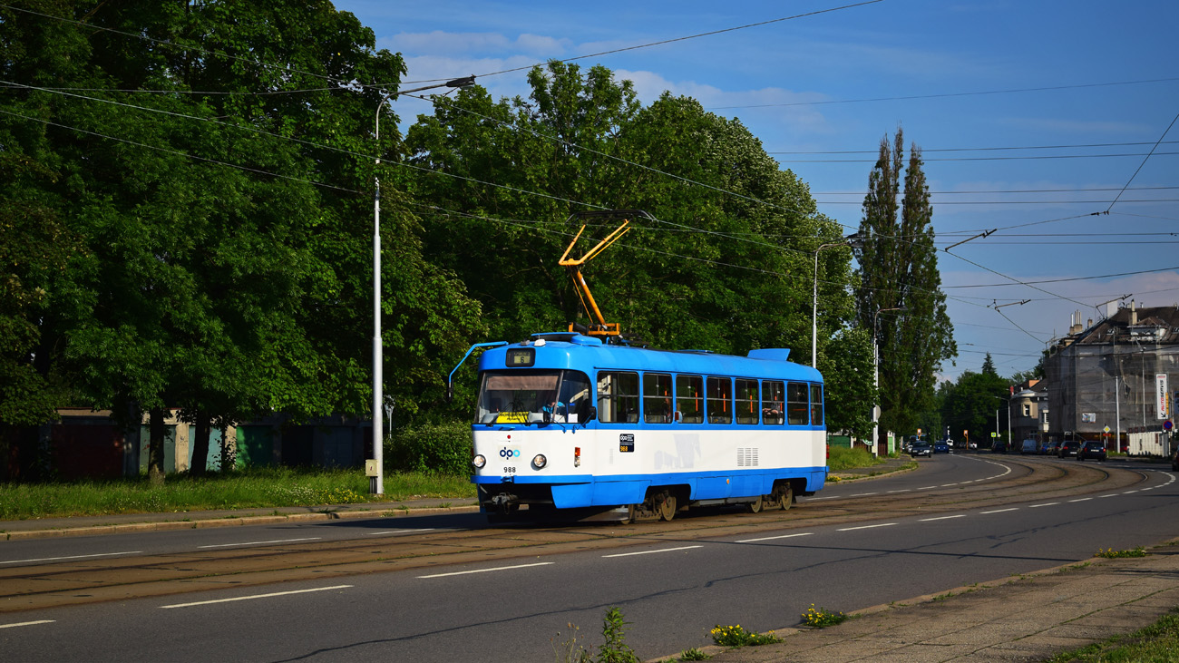 Острава, Tatra T3G № 988