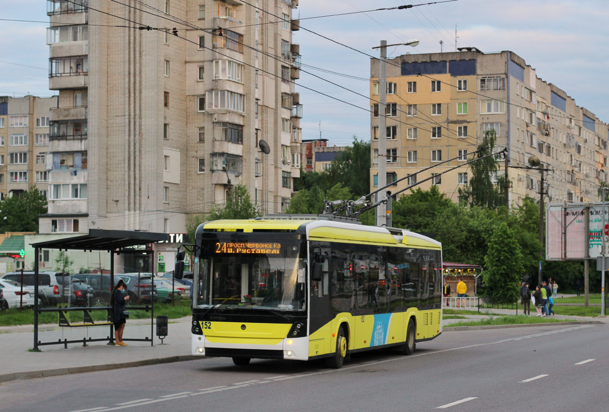 Львов, Electron T19102 № 152