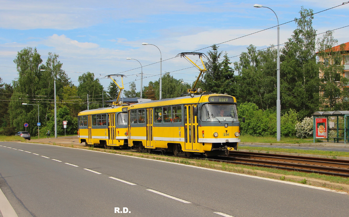 Пльзень, Tatra T3R.P № 256