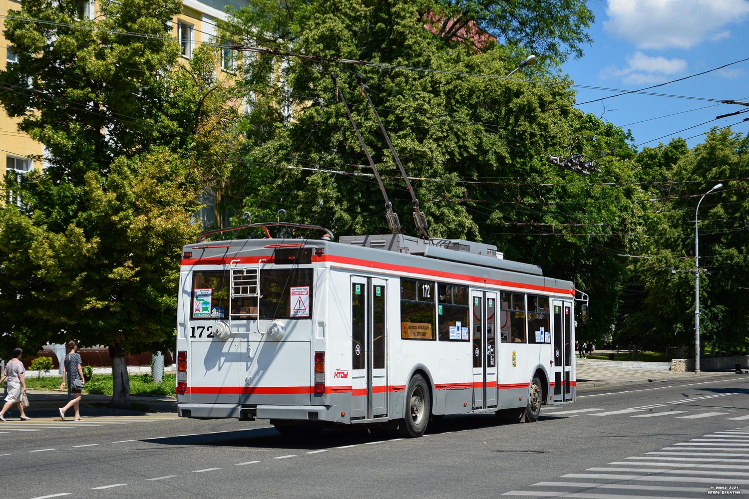 Краснодар, Тролза-5275.07 «Оптима» № 172
