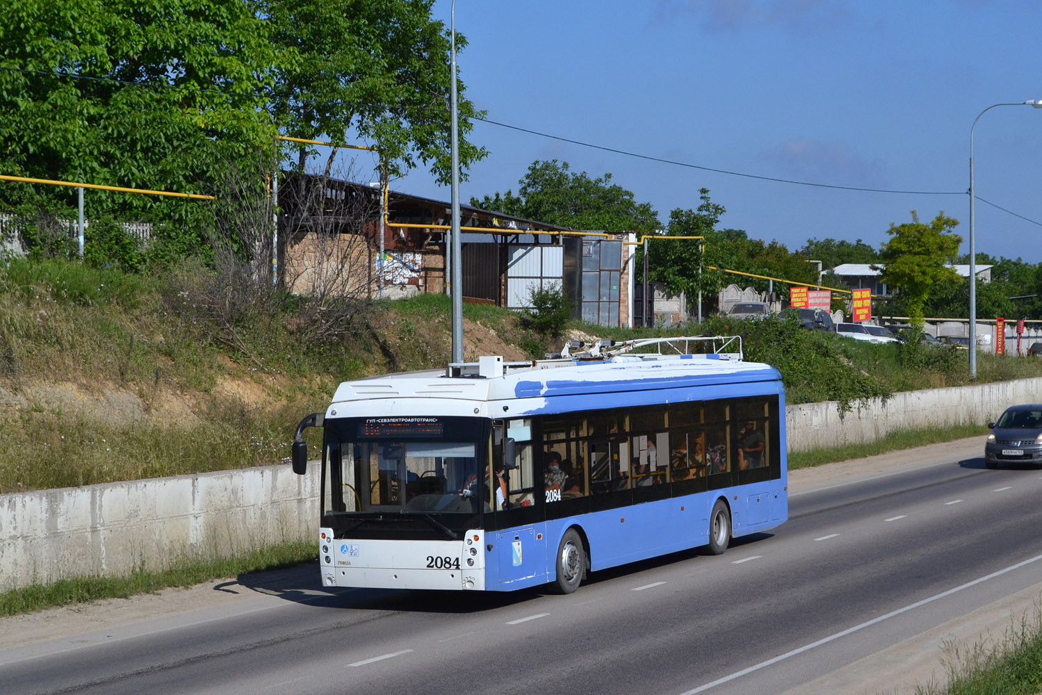Sevastopol, Trolza-5265.03 “Megapolis” č. 2084 Sevastopol, Trolza-5265.03 “Megapolis” č. 2084