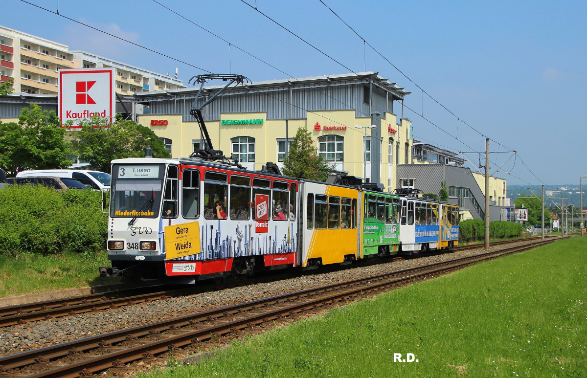 Гера, Tatra KTNF8 № 348