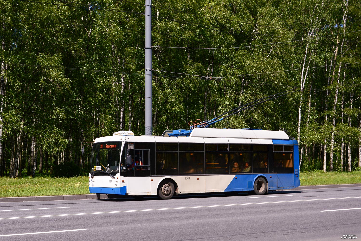 Санкт-Петербург, Тролза-5265.00 «Мегаполис» № 1311