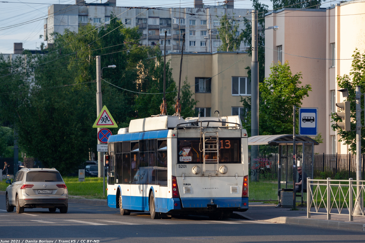 Санкт-Петербург, Тролза-5265.00 «Мегаполис» № 5201