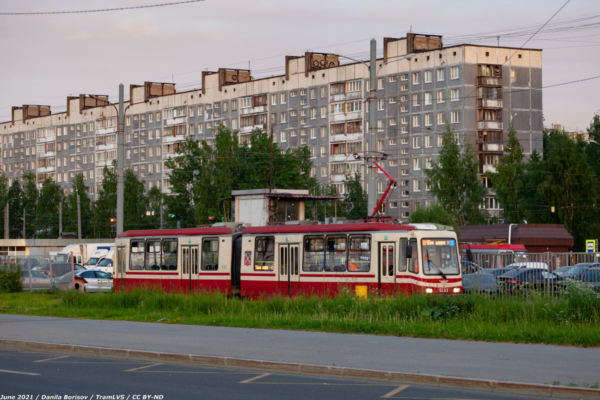 Санкт-Петербург, ЛВС-86М2 № 5132 Санкт-Петербург, ЛВС-86М2 № 5132
