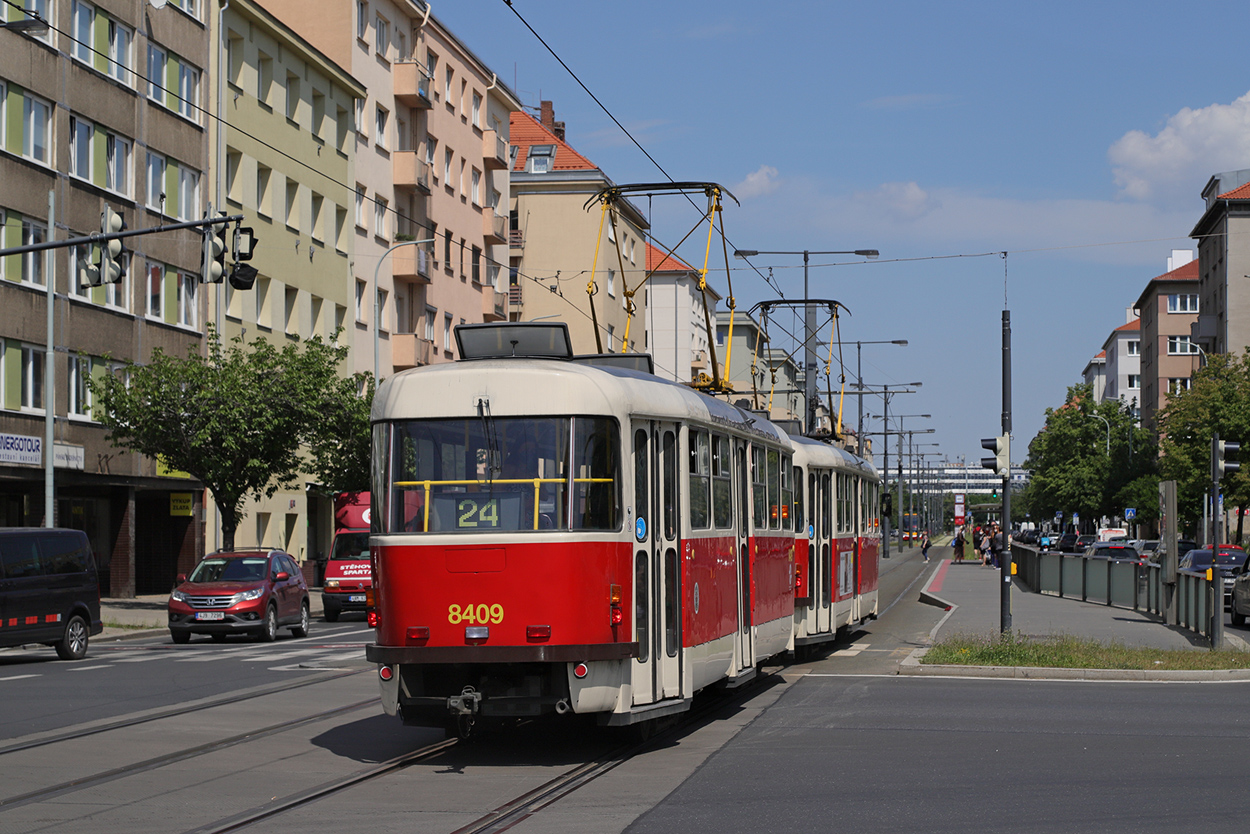 Prag, Tatra T3R.P Nr. 8409