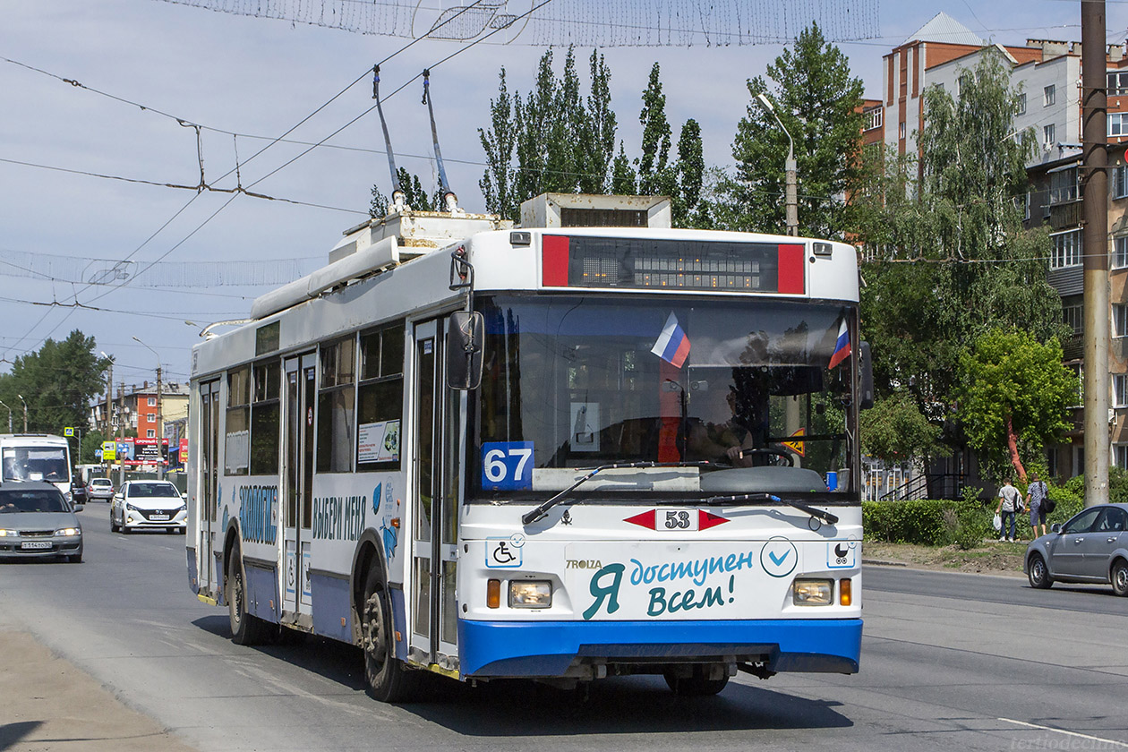 Омск, Тролза-5275.03 «Оптима» № 53