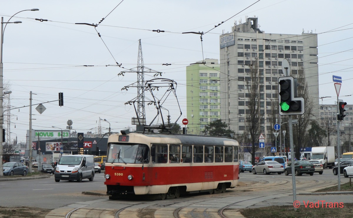 Киев, Tatra T3SUCS № 5390