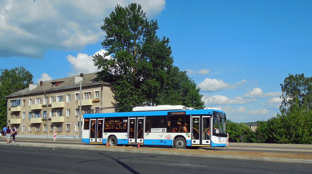 Витебск, МАЗ-203Т70 № 232; Витебск — Троллейбусные маршруты с использованием автономного хода