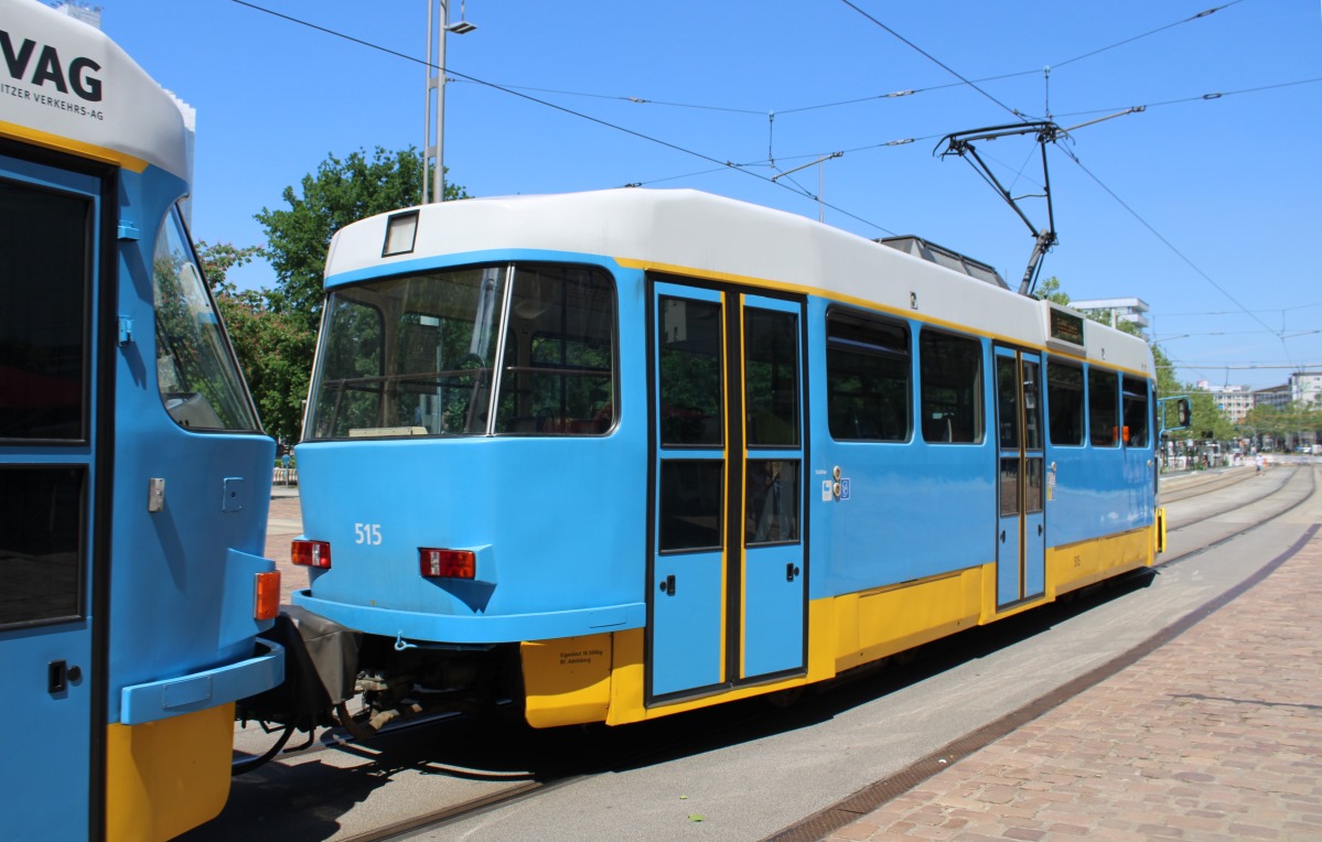Chemnitz, Tatra T3DM # 515