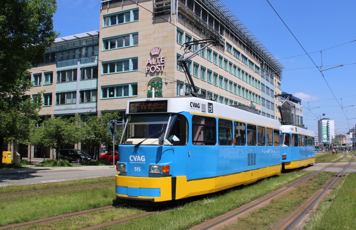 Chemnitz, Tatra T3DM Br. 515