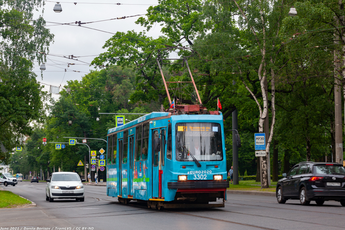 Санкт-Петербург, 71-134А (ЛМ-99АВ) № 3302