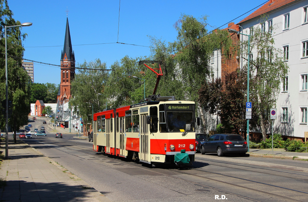 Франкфурт-на-Одере, Tatra KT4DM № 212