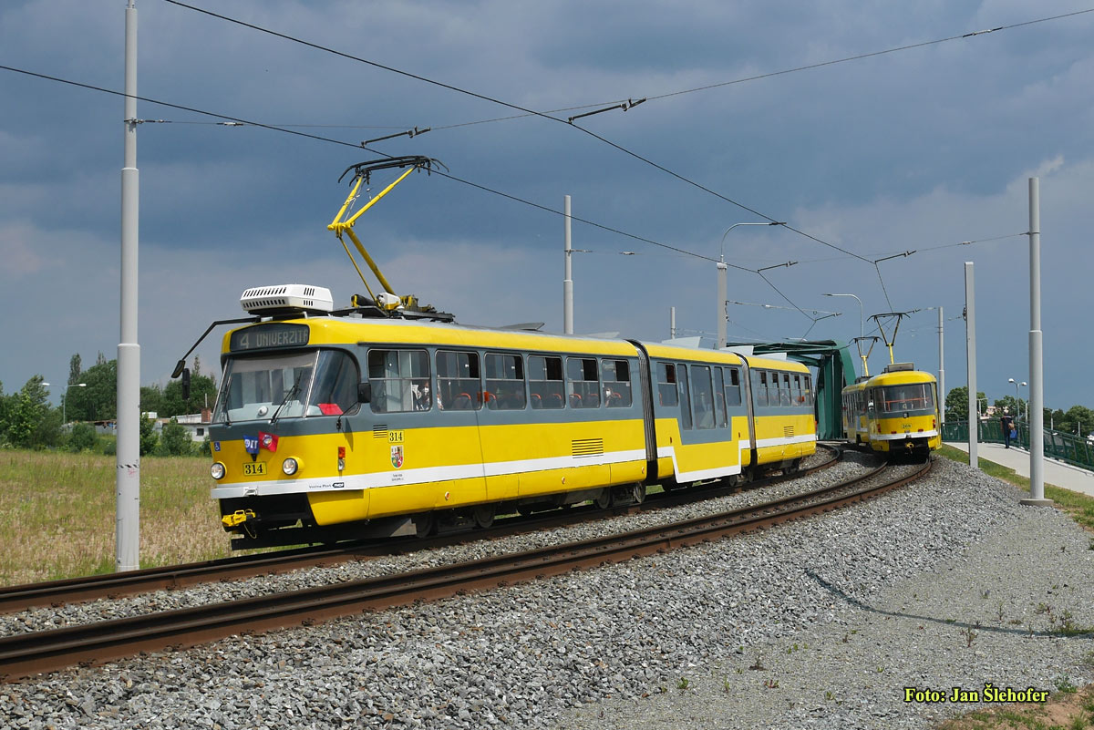 Пльзень, Tatra K3R-NT № 314
