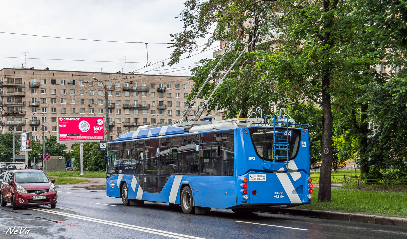 Санкт-Петербург, ВМЗ-5298.01 «Авангард» № 1092