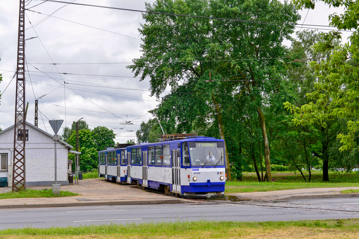 Рига, Tatra T6B5SU № 32134
