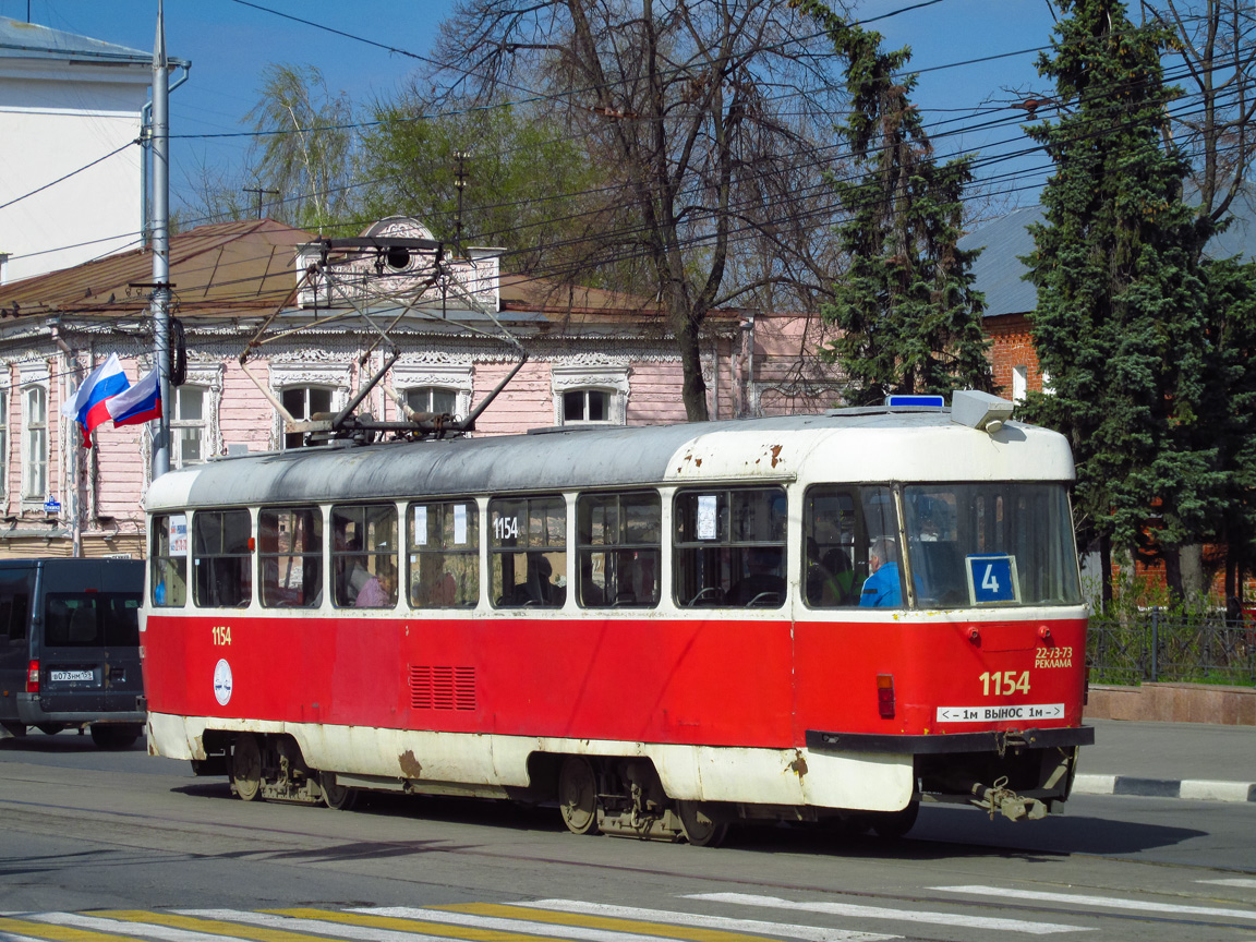 Ульяновск, Tatra T3SU № 1154