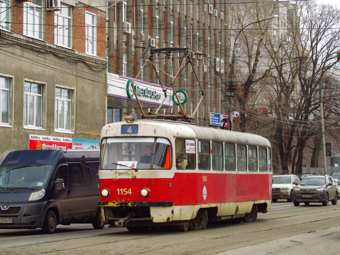 Ульяновск, Tatra T3SU № 1154